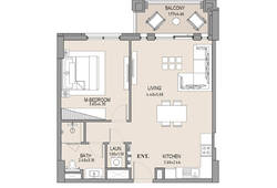 1 bedroom apartment